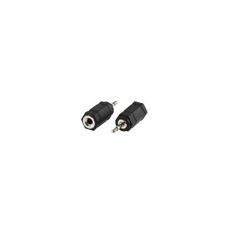 Stereo audio adaptér  3,5mm JACK F - 2,5mm JACK M