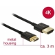 Kábel HDMI A - HDMI Mini-C 3D 4K norma HDMI 2.0 aktívni