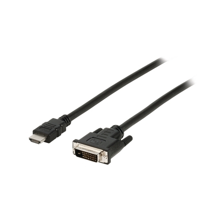 Kábel HDMI - DVI-D 24+1pin, M/M