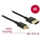Kábel HDMI A - HDMI Micro-D 3D 4K norma HDMI 2.0