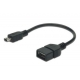 USB redukcia AF - USB mini 5pin M normy  USB 2.0 - zapojenie OTG
