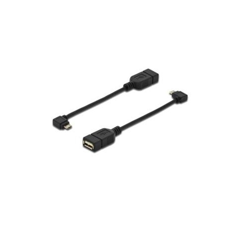 USB redukcia AF - Micro BM norma USB 2.0 zapojenie OTG