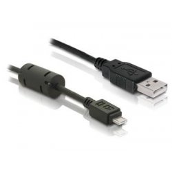 Prepojovací kábel USB AM -USB micro AM norma USB 2.0