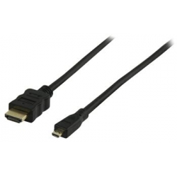 Kábel HDMI A - HDMI Micro-D  High Speed with Ethernet