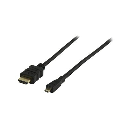 Kábel HDMI A - HDMI Micro-D  High Speed with Ethernet