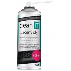 CLEAN IT-  silný stlačený plyn, horľavý 400ml