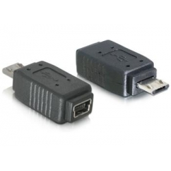 USB redukcia Micro BM - Mini 5pin F norma USB 2.0