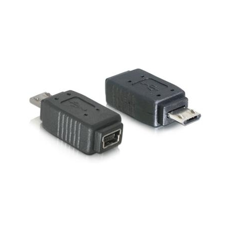 USB redukcia Micro BM - Mini 5pin F norma USB 2.0