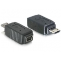 USB redukcia Micro BM - Mini 5pin F norma USB 2.0