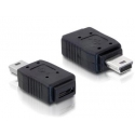 USB redukcia  Mini 5pin M -Micro A+B F norma USB 2.0