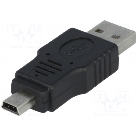 USB redukcia AM - Mini 5pin M norma USB 2.0