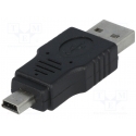 USB redukcia AM - Mini 5pin M norma USB 2.0