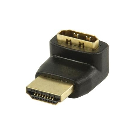 Spojka HDMI A M - A F uhlová -270 stupňov