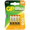 Batéria GP Ultra , AAA, Alkalická, 1.5V