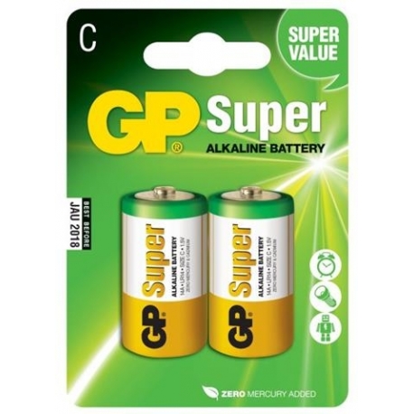Batéria GP C Super -LR14 -mono, Alkalická, 1.5V