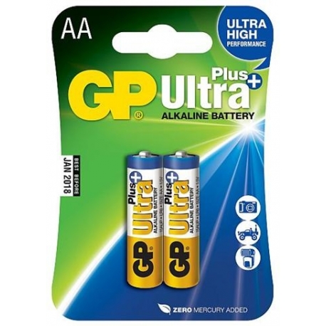 Batéria GP Ultra Plus, AA, Alkalická, 1.5V
