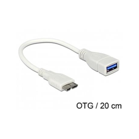Redukcia Micro USB B M - USB A F norma USB 3.0 OTG