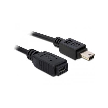 Predlžovací kábel USB mini 5pin M -USB mini 5pin F norma USB 2.0