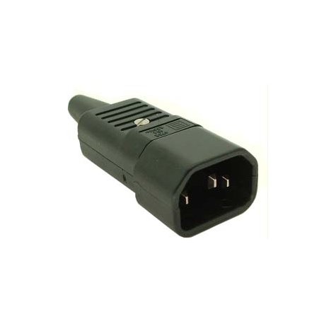 Konektor C14 IEC320 10A, samec