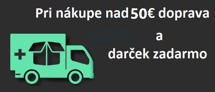Doprava zadarmo nad 50€